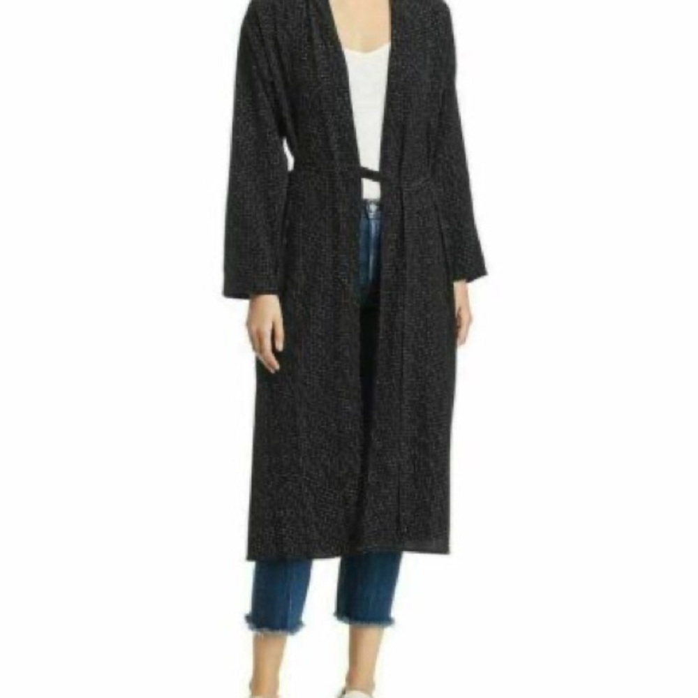 Eileen Fidher Morse Code Light Weight Duster Code - image 7
